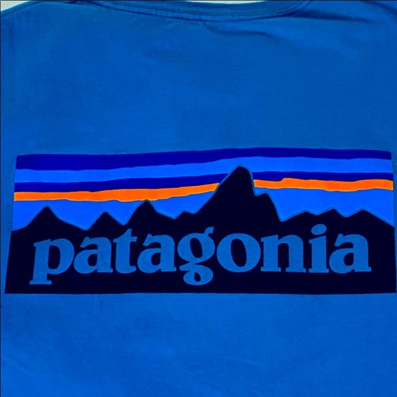 RARE 100%ORGANIC COTTON LS P-6 LOGO T-SHIRT XL BLU - Picture 5 of 9